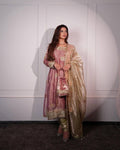 Shavi's' Peach Havy Royal Elegant Suit Set